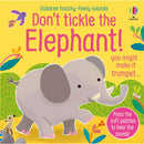 Usborne Don't Tickle Wildlife Animal Collection 10 Books Set (Touchy-Feely Sound Books) Lion, Tiger, Monkey, Gorilla, Bear, Crocodile, Reindeer