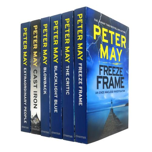 Peter May Collection Enzo Files Series 6 Books Set