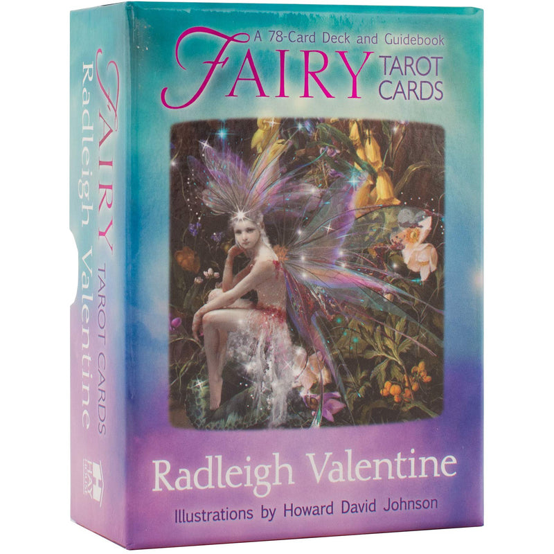 ["9781401945404", "Astrology", "Doreen Virtue", "fairy tarot cards tarot cards", "Fortune Telling", "Psychic Read Mind Body Spirit", "Radleigh Valentine", "reading tarot", "tarot cards", "tarot decks"]