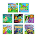 Childrens Bedtime Stories Collection Fairytale &amp; Princess Time 8 Books Set (The Ugly Duckling, The Little Mermaid, Aladdin, Beauty and the Beast, Frog Prince, Rapunzel, The Elves and the Shoe Maker)