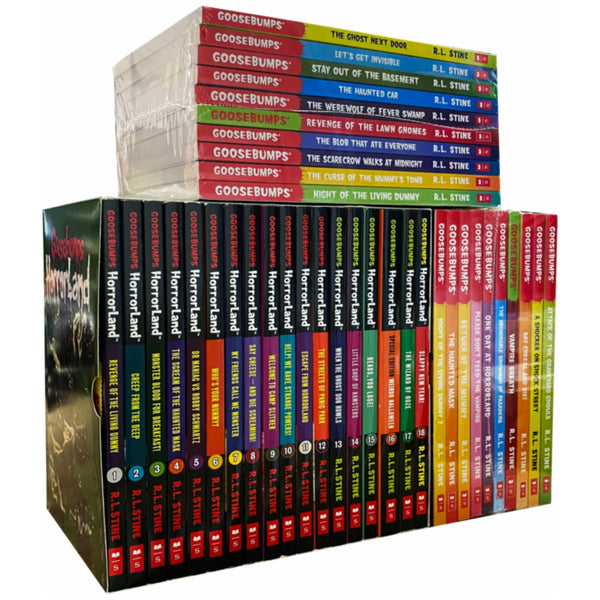 The Goosebumps Horrorland Collection 38 Books Set by R L Stine