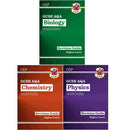CGP Grade 9-1 GCSE AQA Revision Guide Set - Biology, Physics, Chemistry (3 Books)