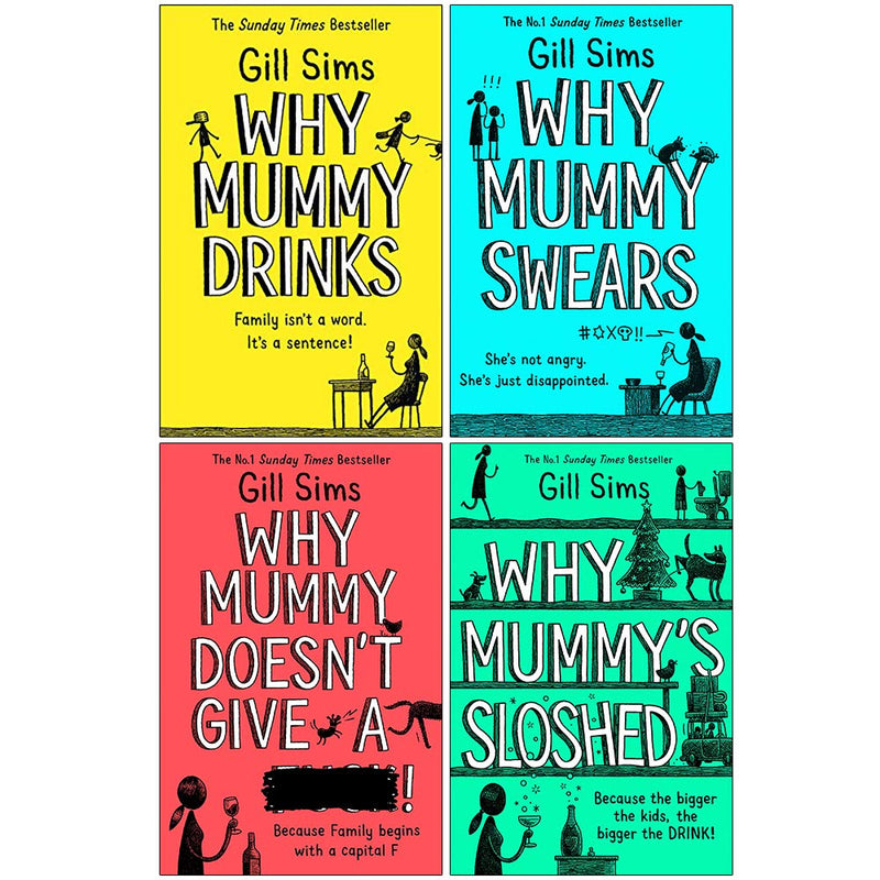 ["9789123863310", "Children Books (14-16)", "children fiction books", "children humour", "fiction books", "General Humour", "gill sims", "gill sims book collection", "gill sims book set", "gill sims books", "gill sims mummy series", "gill sims series", "gill sims why mummy series", "Humour", "Humour Books", "Humour For Children", "modern contemporary fiction", "sunday times bestseller", "the sunday times bestseller", "why mummy does not give a", "why mummy drinks", "why mummy swears", "why mummys sloshed"]