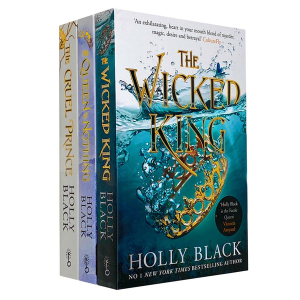 The Folk Of The Air Series 3 Books Collection Set By Holly Black The Cruel Prince The Wicked King, the Queen Of Nothing