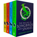 Hunger Games Collection by Suzanne Collins - 4 Books Set - The Ballad of Songbirds and Snakes