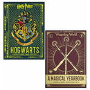 Harry Potter Hogwarts A Cinematic Yearbook and Wizarding World a Magical Yearbook 2 Books Collection Set