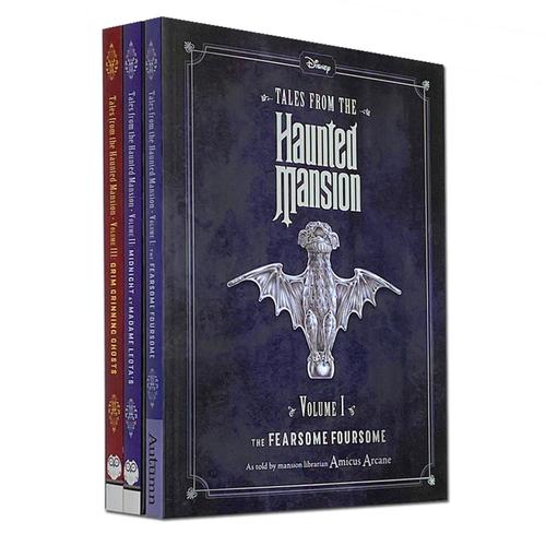 Tales from the Haunted Mansion Series 3 Books Collection Set (Fearsome Foursome, Midnight at Madame Leota, Grim Grinning Ghosts)