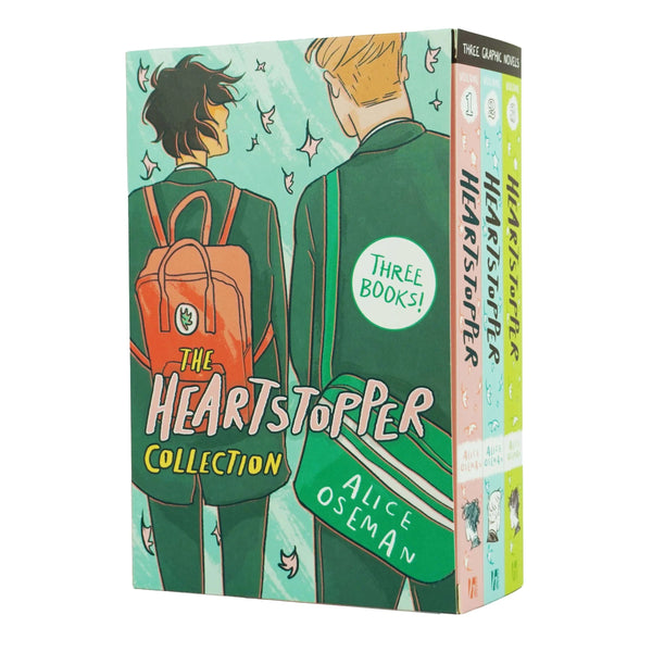 Heartstopper Series Volume 1-3 Books Collection Set By Alice Oseman