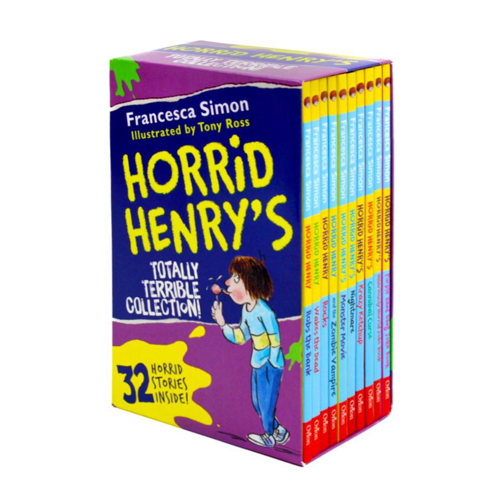 Horrid Henry books Totally Terrible Collection10 Box set