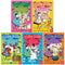 Hubble Bubble Series 5 Books Collection Set By Tracey Corderoy &amp; Joe Berger (The Messy Monkey Business, The Glorious Granny Bake Off!, The Pesky Pirate Prank &amp; More)