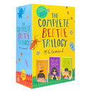 The Complete Beetle Trilogy 3 Books Collection by M. G. Leonard - Beatle Boy, Beetle Queen, Battle of the Beetles