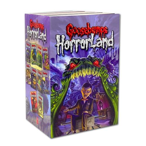 ["9781407172835", "Childrens Books (11-14)", "cl0-PTR", "Creep From The Deep", "Dr Maniac Vs Robby Schwartz", "goosebumps books", "goosebumps books uk", "Goosebumps box set", "Goosebumps Collection", "Goosebumps HorrorLand", "goosebumps horrorland books in order", "Goosebumps HorrorLand books set", "Goosebumps Horrorland Collection", "Goosebumps HorrorLand Series", "Goosebumps HorrorLand Series set", "goosebumps series", "Goosebumps set", "Help We Have Strange Powers", "Monster Blood For Breakfast", "My Friend Call Me Monster", "new goosebumps books", "R. L. Stine", "Revenge of The Living Dummy", "rl stine goosebumps collection", "Say Cheese- And Die Screaming", "The Scream Of The Haunted Mask", "Welcome To Camp Slither", "Whos Your Mummy", "young teen"]