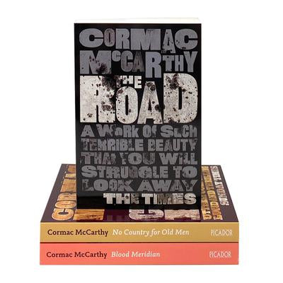 ["9781529064438", "adult fiction books", "adventure stories", "blood meridian", "classic stories", "cormac mccarthy", "cormac mccarthy blood meridian", "cormac mccarthy books", "cormac mccarthy border trilogy", "cormac mccarthy collection", "cormac mccarthy collection books set", "cormac mccarthy no country for old man", "cormac mccarthy series", "cormac mccarthy the road", "fiction books", "literary fiction", "no country for old man", "no country for old men", "the road", "thrillers"]