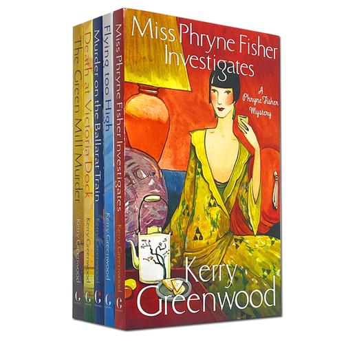 Phryne Fisher Murder Mystery Series 5 Books Collection Set by Kerry Greenwood