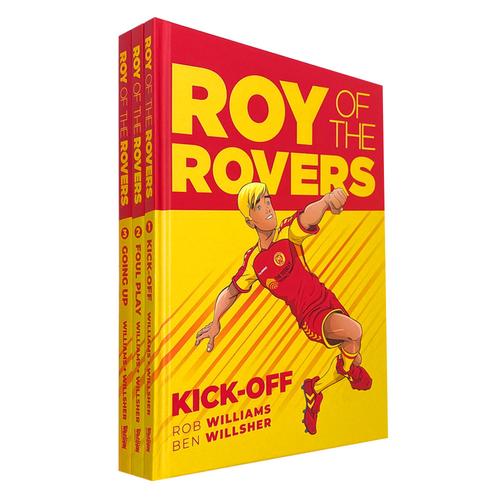 ["9780678452813", "Ben Willsher", "cl0-CERB", "comic books", "comic books set", "Comics and Graphic Novels", "Foul Play", "Going Up", "Graphic Novels", "Kick-Off", "Rob Williams", "Roy of the Rovers", "Roy of the Rovers books set", "Roy of the Rovers Graphic Novl", "Roy of the Rovers Graphic Novl collection", "young teen"]