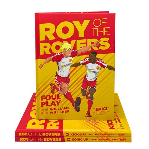 ["9780678452813", "Ben Willsher", "cl0-CERB", "comic books", "comic books set", "Comics and Graphic Novels", "Foul Play", "Going Up", "Graphic Novels", "Kick-Off", "Rob Williams", "Roy of the Rovers", "Roy of the Rovers books set", "Roy of the Rovers Graphic Novl", "Roy of the Rovers Graphic Novl collection", "young teen"]