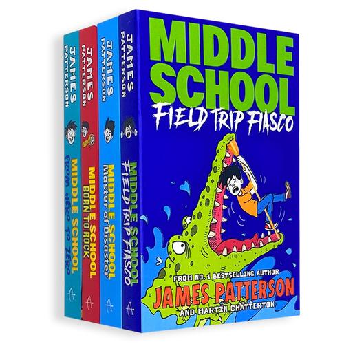 James Patterson Books Middle school Set