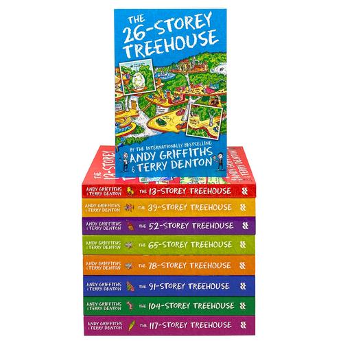 ["104 Storey", "117 Storey", "13 Storey", "26 Storey", "39 Storey", "52 Storey", "65 Storey", "78 Storey", "91 Storey", "9780678453247", "Andy Griffiths", "Andy Griffiths Book Collection", "Andy Griffiths Book Set", "Andy Griffiths Books", "Andy Griffiths The Treehouse Set", "Book for Childrens", "Children Books", "Childrens Books (7-11)", "cl0-CERB", "Early Reader", "Fiction Books", "Humour Books", "The Treehouse", "The Treehouse Book Collection", "The Treehouse Book Set", "The Treehouse Books", "The Treehouse Collection Set", "The Treehouse Series", "young adults", "young teen"]