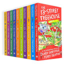 Andy Griffiths The Treehouse Collection 10 Books Set 130-Storey, 117-Storey, 104-Storey