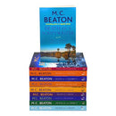 M C Beaton Hamish Macbeth Series 10 Books Collection Set - Death of a Village