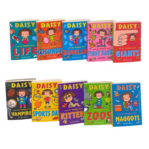 Kes Gray Daisy And The Trouble Collection 10 Books Set