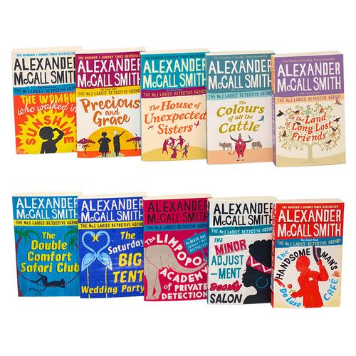 ["9780349144580", "alexander mccall smith", "alexander mccall smith book", "alexander mccall smith books", "alexander mccall smith books in order", "alexander mccall smith collection", "alexander mccall smith series", "childrens books", "childrens box set", "detective stories", "ladies detective agency", "mytery stories", "number one ladies detective agency", "precious and grace", "the colours of all the cattle", "the double comfort safari club", "the handsome mans deluxe cafe", "the house of unexpected sisters", "the limpopo academy of private detection", "the minor adjustment beauty salon", "the no 1 ladies detective agency", "the no 1 ladies detective agency 10 books", "the no 1 ladies detective agency 11-20", "the no 1 ladies detective agency books", "the no 1 ladies detective agency collection", "the no 1 ladies detective agency series", "the no 1 ladies detective agency series 2", "the saturday big tent wedding party", "the woman who walked in sunshine", "to the land of long lost friends"]