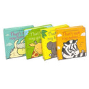 Usborne Touchy-Feely Books Thats Not My Zoo Collection 4 Books Set Llama Zebra Koala Giraffe