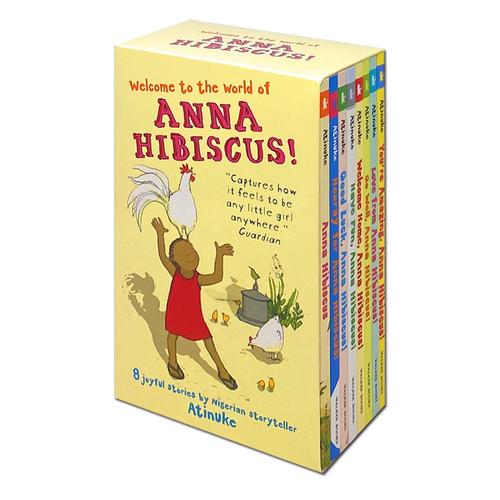 Anna Hibiscus Series 8 Books Collection Set By Atinuke - Anna Hibiscus Hooray For Welcome Home Goo..