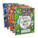 Liz Pichon Tom Gates 5 Books Collection Set Series 3 - Epic Adventure, What Monster?, Dogzombies Rule, Family Friends and Furry Creatures and More