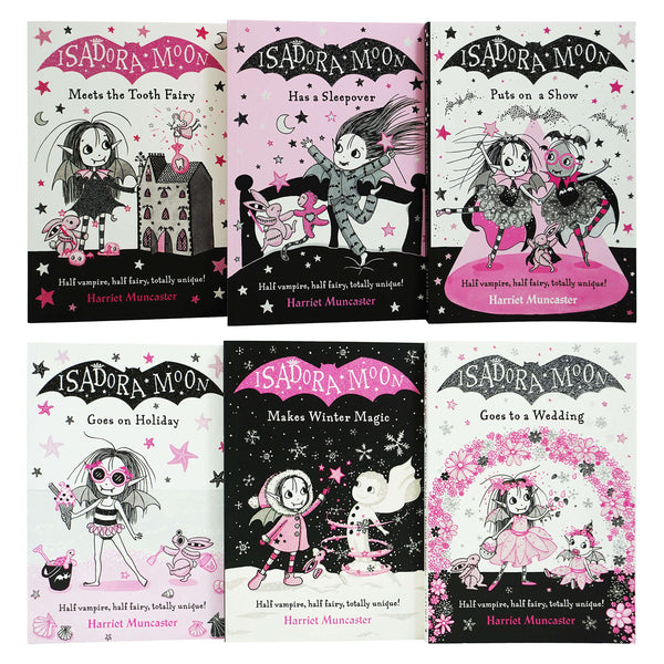 Harriet Muncaster Isadora Moon Series 2 Collection 6 Books Set (meets the Tooth Fairy, Goes to a Wedding, Goes on Holiday & More)
