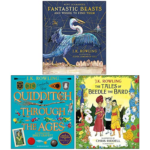 ["9789124050382", "Beedle The Bard", "Childrens Books", "Childrens Fiction Books", "Chris Riddel", "Fantastic Beasts and Where to Find Them", "Fantasy Fiction", "Fantasy Science Fiction", "Fiction Books", "Harry Potter", "J.K. Rowling", "J.K. Rowling Book Collection", "J.K. Rowling Book Collection Set", "J.K. Rowling Books", "J.K. Rowling Collection", "J.K. Rowling The Tales Of Beedle The Bard", "quidditch through the ages", "Tales Of Beedle", "The Tales Of Beedle The Bard", "Young Adults Fiction"]