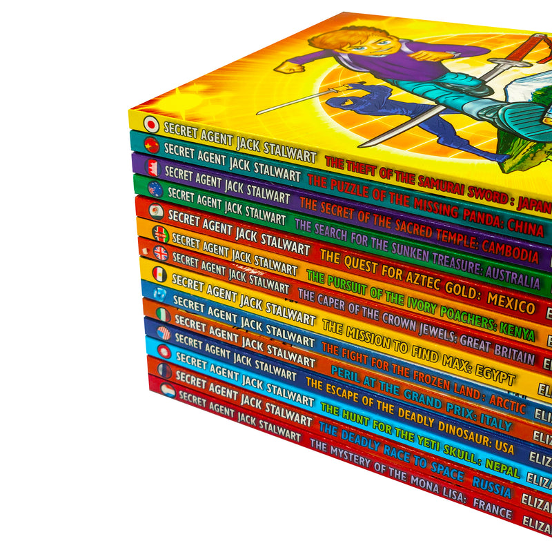 ["9780241620632", "Childrens Books (7-11)", "elizabeth singer hunt", "elizabeth singer hunt secret agent jack stalwart", "junior books", "secret agent jack stalwart", "secret agent jack stalwart books set", "secret agent jack stalwart collection"]