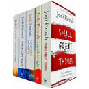 Jodi Picoult Novels 5 Books Collection Set (Small Great Things, A Spark of Light, Nineteen Minutes, The Storyteller &amp; Leaving Time)