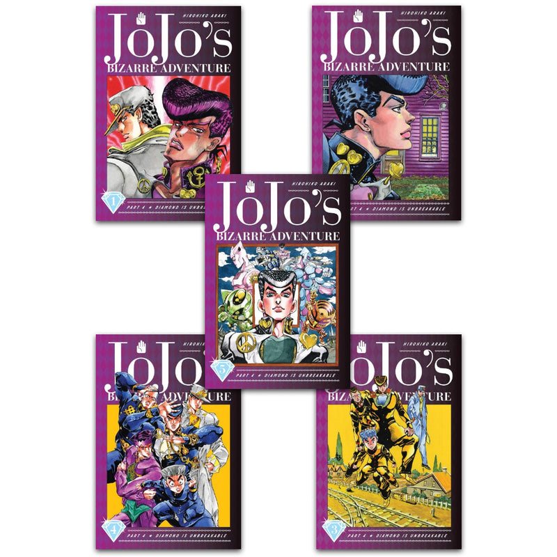 ["9780678453575", "9780678454374", "books for childrens", "childrens books", "cl0-VIR", "Comics and Graphic Novels", "comics books", "diamond is unbreakable", "diamond is unbreakable jojo series", "diamond is unbreakable series", "diamond is unbreakable vol 1", "diamond is unbreakable vol 2", "diamond is unbreakable vol 3", "diamond is unbreakable vol 4", "diamond is unbreakable vol 5", "diamond is unbreakable vol 6", "diamond is unbreakable vol 7", "diamond is unbreakable vol 8", "graphic novel books", "hirohiko araki", "hirohiko araki books", "hirohiko araki books collection", "jojo bizarre", "jojo bizarre adventure", "jojo bizarre adventure book collection", "jojo bizarre adventure books", "jojo bizarre adventure books collection", "manga", "pokemon", "ranga", "young adults"]