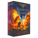 The Kane Chronicles Collection 2 Books Set by Rick Riordan The Serpents Shadow, The Throne of Fire