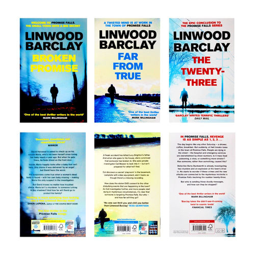 ["9781398710566", "broken promise", "far from true", "linwood barclay", "linwood barclay book collection", "linwood barclay book collection set", "linwood barclay books", "linwood barclay books in order", "linwood barclay collection", "linwood barclay latest book", "linwood barclay new book 2021", "linwood barclay promise fall", "linwood barclay promise fall books", "linwood barclay promise fall collection", "linwood barclay promise fall trilogy", "linwood barclay promise fall trilogy books", "linwood barclay promise fall trilogy collection", "linwood barclay series", "mysteries books", "promise falls trilogy", "psychological fiction", "psychological thrillers", "the twenty three"]