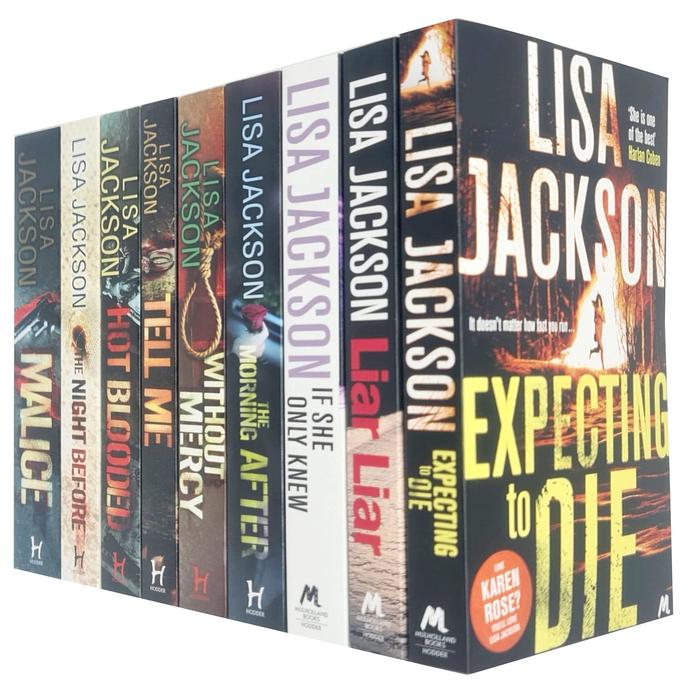 ["9789124133634", "adult fiction", "crime fiction", "crime thriller books", "expecting to die", "fiction books", "hot blooded", "if she only knew", "liar", "liar liar", "lisa jackson", "lisa jackson book collection", "lisa jackson book collection set", "lisa jackson books", "lisa jackson collection", "lisa jackson series", "mysteries books", "romance novels", "tell me", "the morning after", "the night before malice", "thriller fiction", "without mercy", "women sleuths"]