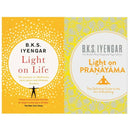 Light on Pranayama & Light on Life 2 Books Collection Set by B.K.S. lyengar