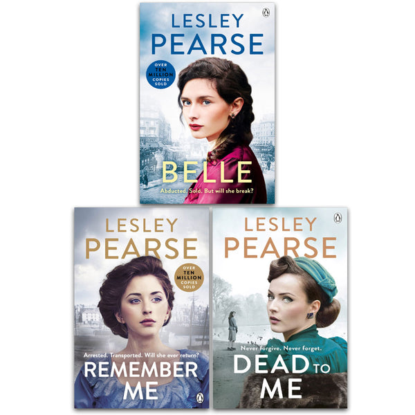 Lesley Pearse 3 Books Collection Set (Dead to Me, Belle, Remember Me)