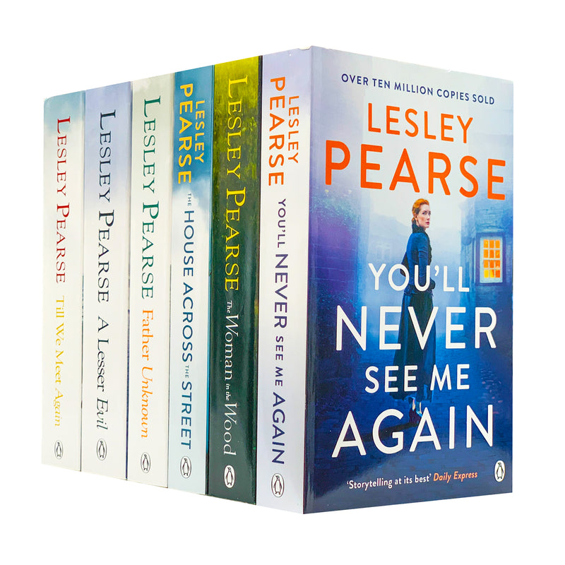 ["9789526535449", "a lesser evil", "Adult Fiction (Top Authors)", "belle", "cl0-CERB", "dead to me", "family sagas", "father unknown", "fiction books", "forgive me", "gypsy", "lesley pearse", "lesley pearse 6 books", "lesley pearse books", "lesley pearse books set", "lesley pearse collection", "lesley pearse collection set", "remember me", "romance sagas", "sagas", "stolen", "the promise", "till we meet again", "without a trace", "women writers"]