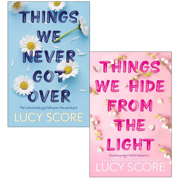 Lucy Score Knockemout Series Collection 2 Books Set (Things We Never Got Over, Things We Hide From The Light)