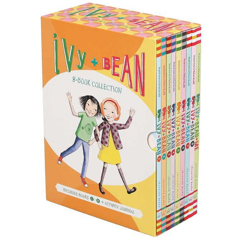 Ivy + Bean Collection 8 Book Set Including Activity Journal By Annie Barrows