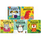 Peekaboo Lets Find the Animals Felt Lift The Flap Collection 5 Boards Books Box Set (Age 0-3)