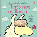 Usborne Touchy Feely That's Not My Llama by Fiona Watt