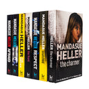 Mandasue Heller Collection 7 Books Set (Snatched, The Charmer, Respect, The Front, The Driver, Broke, Afraid)