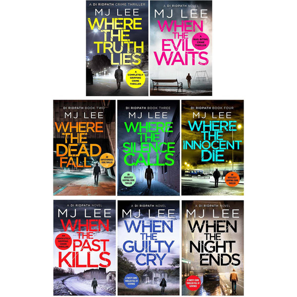 DI Ridpath Crime Thriller Series Collection By M J Lee 8 Books Set
