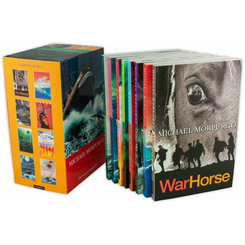 ["9780603568343", "Childrens Books (7-11)", "cl0-PTR", "michael morpurgo book collection", "michael morpurgo books for children", "michael morpurgo box set offers", "michael morpurgo collection", "michael morpurgo latest book", "michael morpurgo war books", "morpurgo books", "war horse by michael morpurgo", "young adults"]