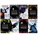 Maggie Stiefvater Collection Wolves of Mercy Falls And Raven Cycle Series 8 Books Set (Shiver, Linger, Forever, Sinner, The Raven Boys, Blue Lily Lily Blue, The Dream Thieves, The Raven King)