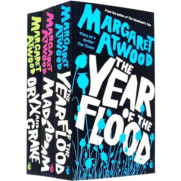 Maddaddam Trilogy Series 3 Books Collection Set By Margaret Atwood (Oryx And Crake, The Year Of The Flood, MaddAddam)