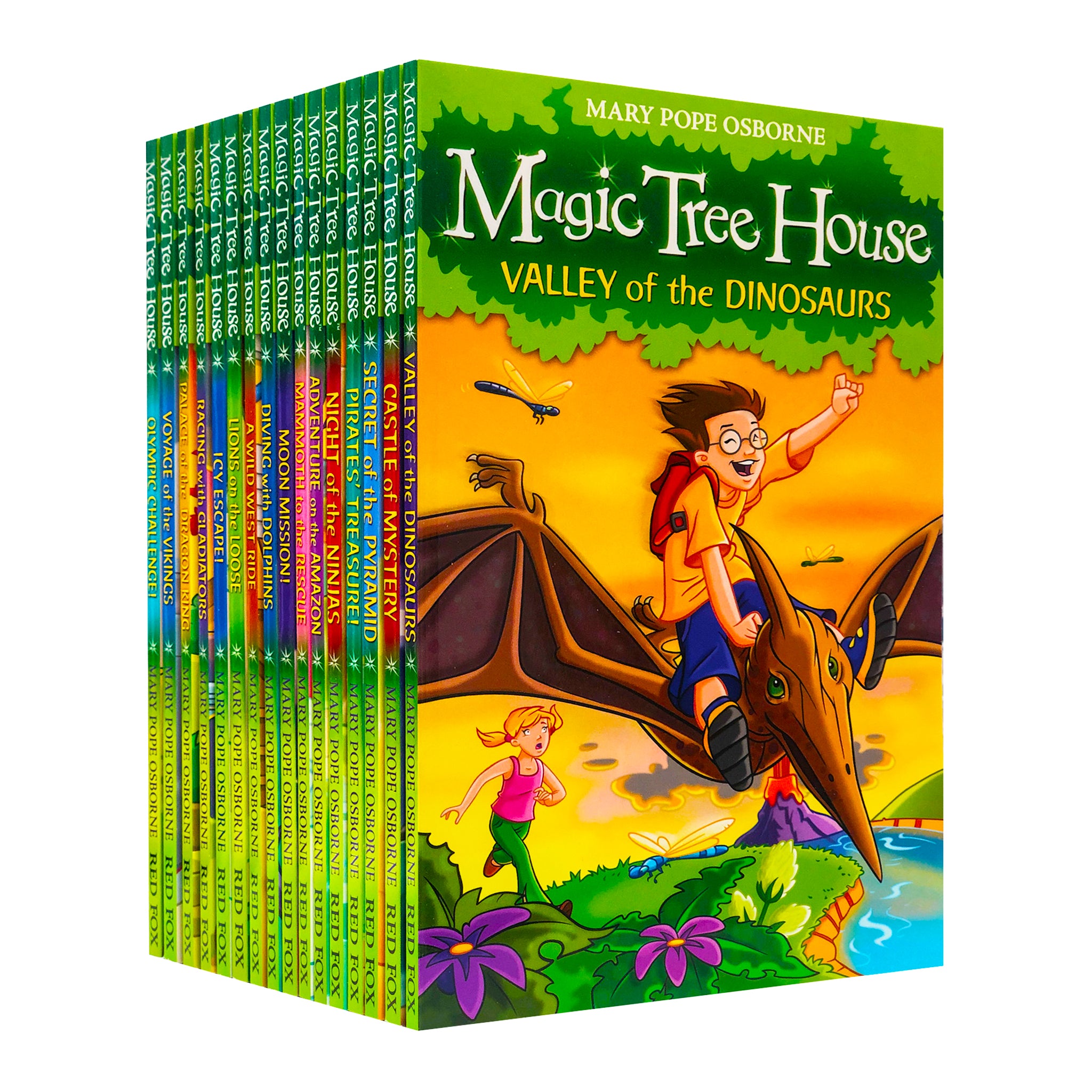 Magic Tree House Collection 16 Books Set by Mary Pope Osborne | Early